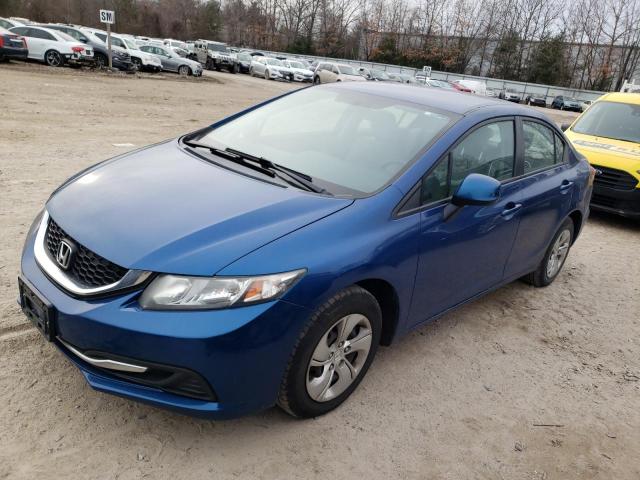 HONDA CIVIC LX 2013 with VIN 19XFB2F58DE242552 - Photo from auction