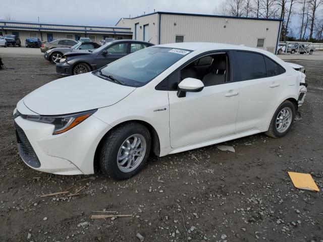 TOYOTA COROLLA LE 2020 with VIN JTDEBRBE2LJ027535 - Photo from auction
