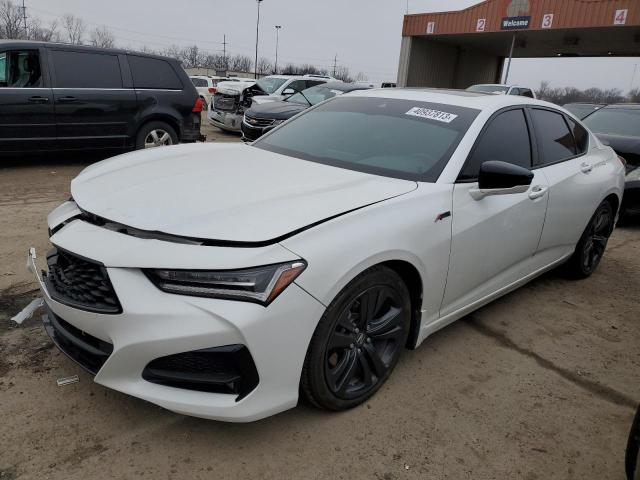 Photo 1 from auction – 2021 ACURA TLX TECH A with VIN 19UUB6F50MA010482