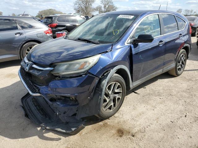 Photo 1 from auction – 2016 HONDA CR-V SE with VIN 5J6RM4H4XGL028174
