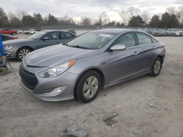 HYUNDAI SONATA HYB 2014 with VIN KMHEC4A43EA112813 - Photo from auction