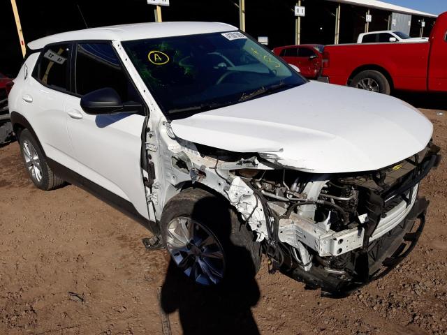 Photo 4 from auction – 2021 CHEVROLET TRAILBLAZE with VIN KL79MMS20MB174031