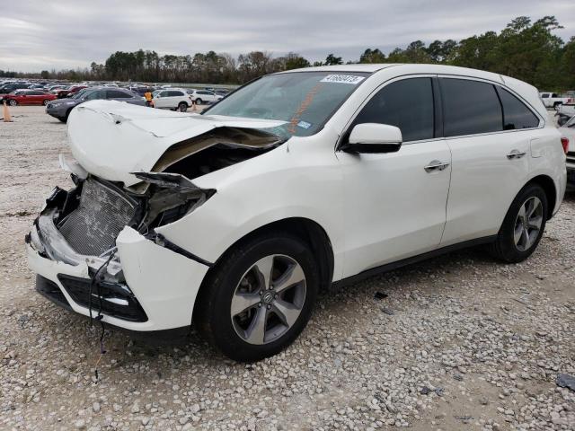 ACURA MDX 2014 with VIN 5FRYD3H26EB006777 - Photo from auction