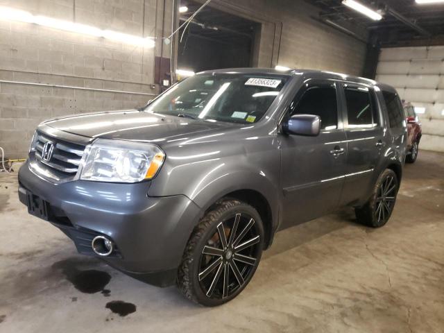HONDA PILOT EXL 2014 with VIN 5FNYF4H50EB050706 - Photo from auction