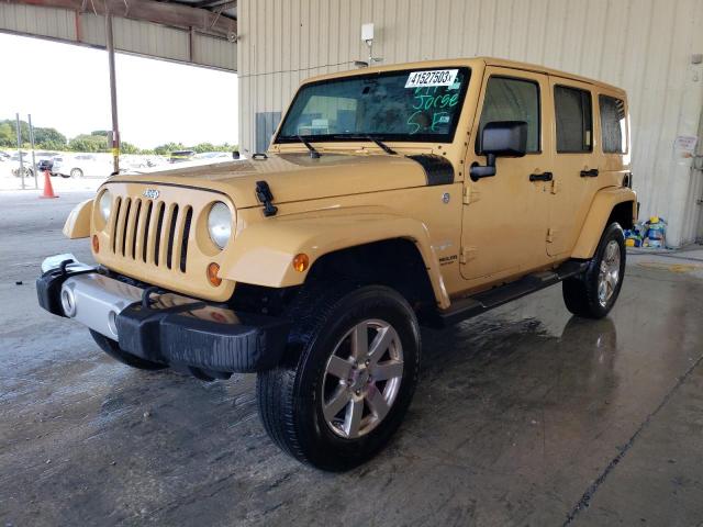 JEEP WRANGLER U 2013 with VIN 1C4HJWEG0DL685405 - Photo from auction