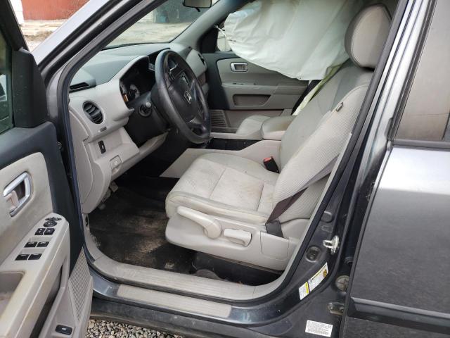 Photo 7 from auction – 2012 HONDA PILOT LX with VIN 5FNYF4H25CB020782