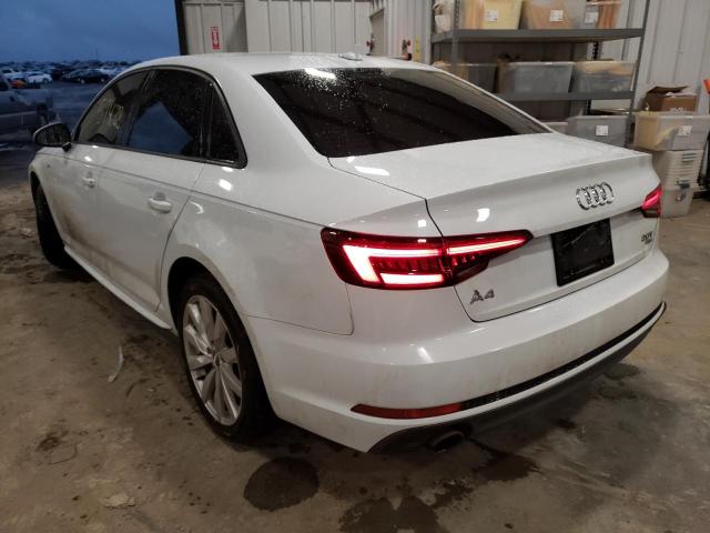 Photo 2 from auction – 2018 AUDI A4 PREMIUM with VIN WAUKMAF4XJA108177