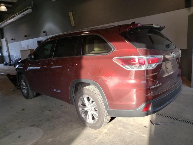 Photo 2 from auction – 2015 TOYOTA HIGHLANDER with VIN 5TDKKRFH6FS115955