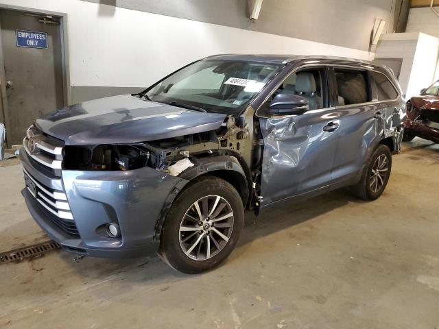 TOYOTA HIGHLANDER 2018 with VIN 5TDJZRFHXJS496581 - Photo from auction