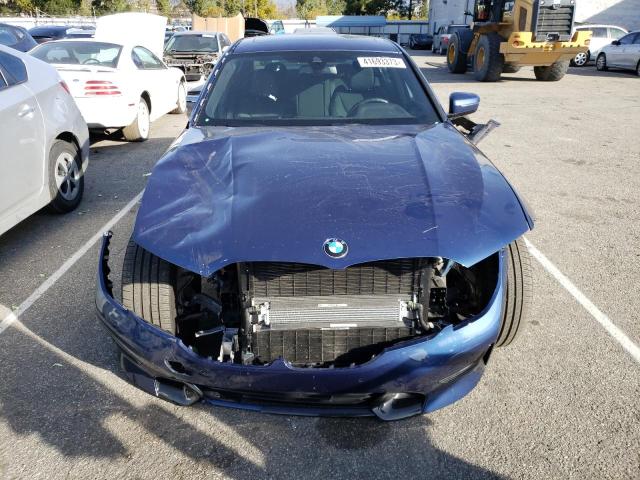 Photo 5 from auction – 2021 BMW 330I with VIN 3MW5R1J03M8B95231