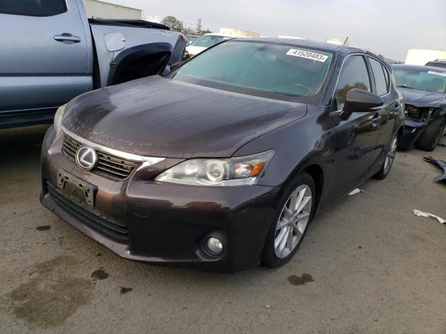LEXUS CT 200 2012 with VIN JTHKD5BH1C2081384 - Photo from auction