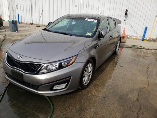KIA OPTIMA EX 2014 with VIN 5XXGN4A77EG323289 - Photo from auction