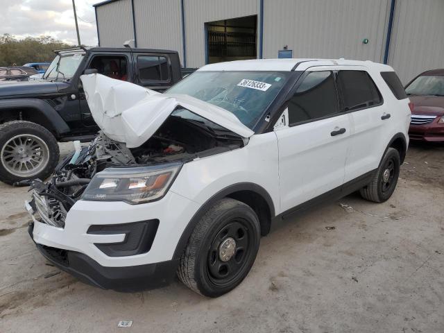 FORD EXPLORER P 2017 with VIN 1FM5K8AR5HGD07576 - Photo from auction