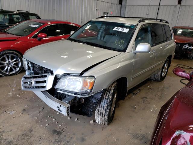 TOYOTA HIGHLANDER 2004 with VIN JTEDP21A340005596 - Photo from auction
