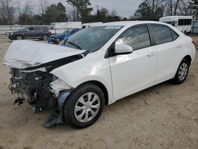 TOYOTA COROLLA L/ 2019 with VIN 5YFBURHE4KP908185 - Photo from auction