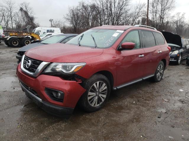 Photo 1 from auction – 2017 NISSAN PATHFINDER with VIN 5N1DR2MNXHC678253