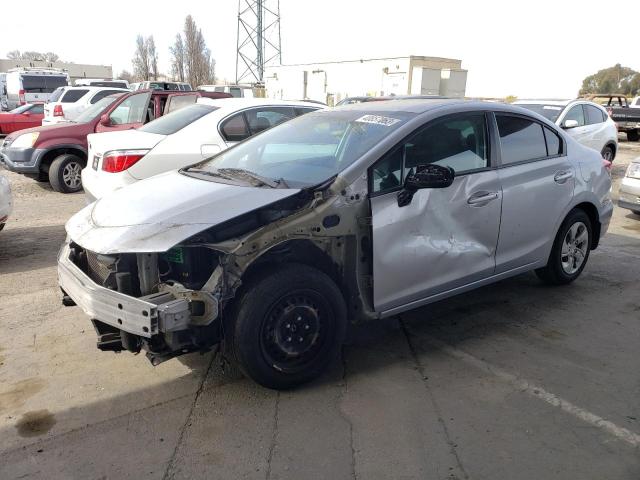HONDA CIVIC LX 2014 with VIN 2HGFB2F54EH509824 - Photo from auction