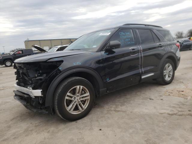 FORD EXPLORER X 2021 with VIN 1FMSK7DH5MGA60456 - Photo from auction