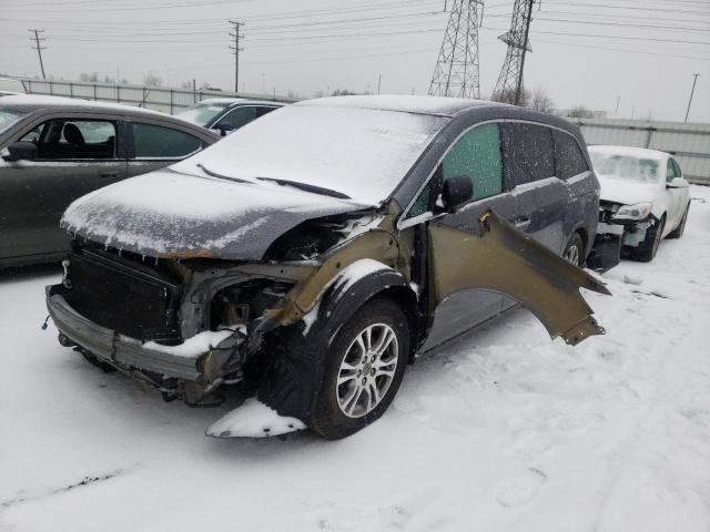 HONDA ODYSSEY EX 2011 with VIN 5FNRL5H69BB076440 - Photo from auction