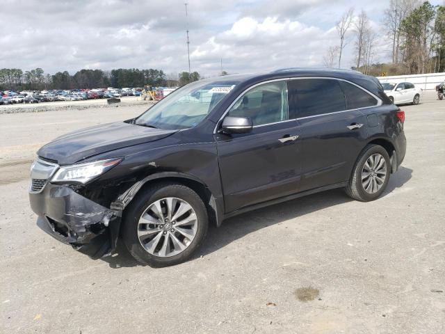 ACURA MDX TECHNO 2014 with VIN 5FRYD4H4XEB042415 - Photo from auction