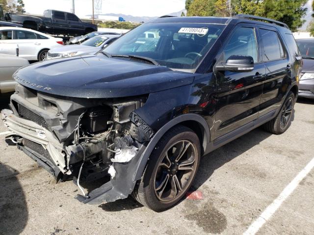 FORD EXPLORER S 2015 with VIN 1FM5K8GT3FGB25858 - Photo from auction