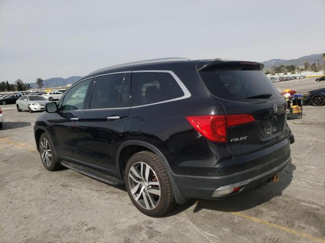Photo 2 from auction – 2017 HONDA PILOT ELIT with VIN 5FNYF6H07HB038587