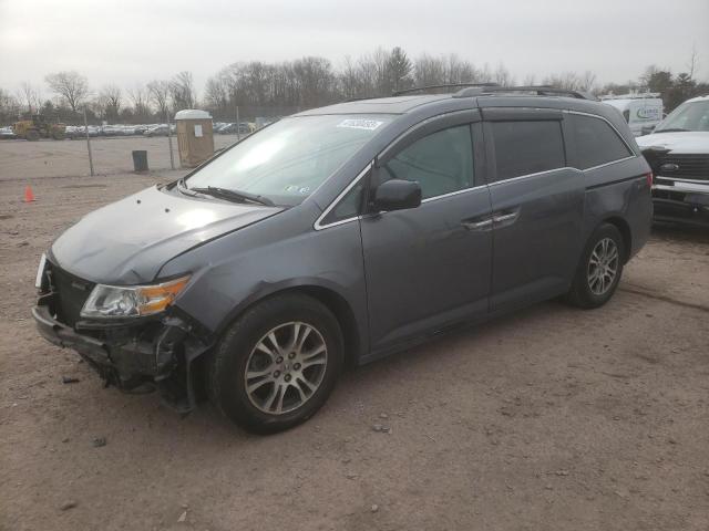 HONDA ODYSSEY EX 2013 with VIN 5FNRL5H61DB039367 - Photo from auction