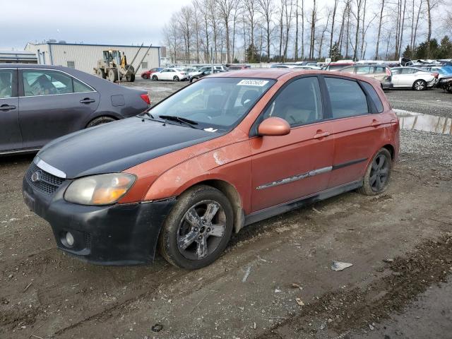 KIA SPECTRA5 5 2008 with VIN KNAFE161X85020477 - Photo from auction