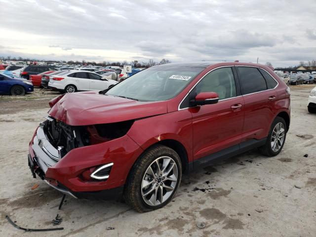 FORD EDGE TITAN 2018 with VIN 2FMPK4K96JBB39234 - Photo from auction