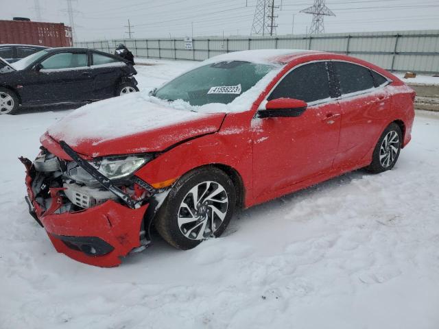 HONDA CIVIC EX 2018 with VIN 2HGFC2F87JH510581 - Photo from auction