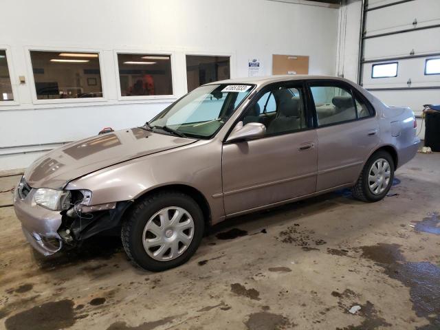 TOYOTA COROLLA CE 2001 with VIN 2T1BR12E41C428271 - Photo from auction