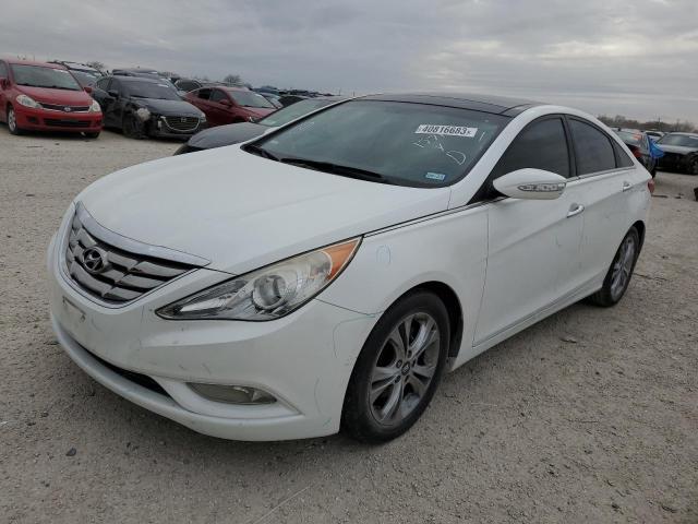 HYUNDAI SONATA SE 2013 with VIN 5NPEC4AC0DH555875 - Photo from auction