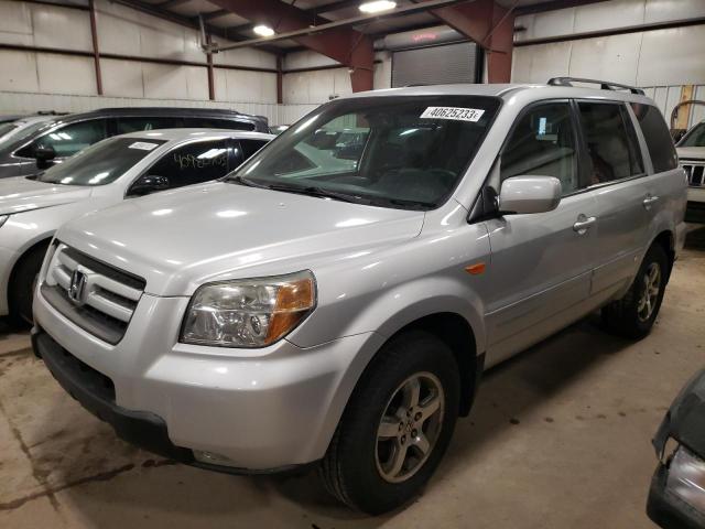 HONDA PILOT EX 2006 with VIN 5FNYF28586B019144 - Photo from auction