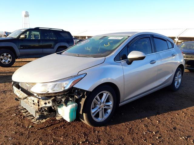 CHEVROLET CRUZE LT 2017 with VIN 3G1BE6SM8HS552162 - Photo from auction