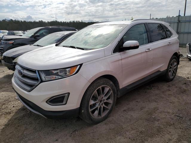 FORD EDGE TITAN 2017 with VIN 2FMPK3K98HBB50983 - Photo from auction