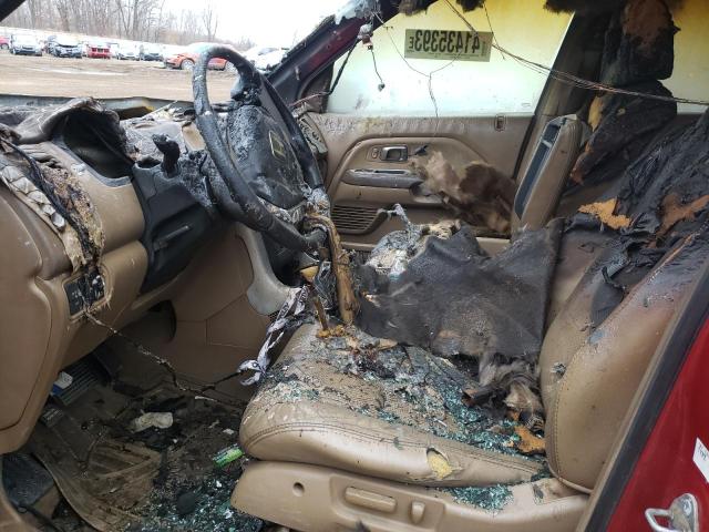 Photo 7 from auction – 2005 HONDA PILOT EXL with VIN 2HKYF18525H525031