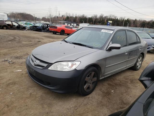 HONDA CIVIC EX 2004 with VIN 2HGES26794H511998 - Photo from auction
