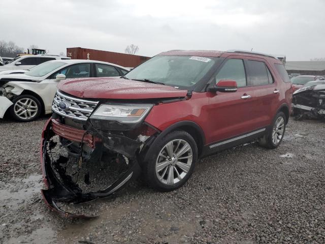 FORD EXPLORER L 2019 with VIN 1FM5K7F88KGA64136 - Photo from auction