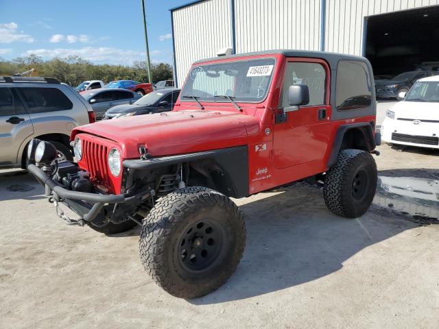JEEP WRANGLER X 2006 with VIN 1J4FA39S06P774773 - Photo from auction
