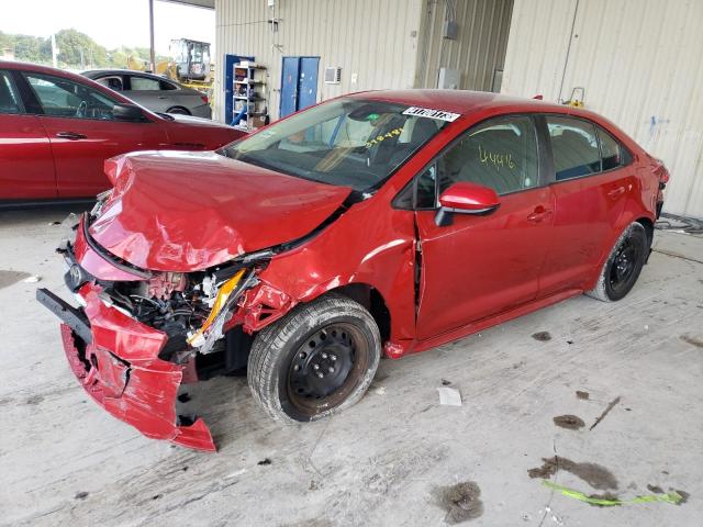 TOYOTA COROLLA LE 2021 with VIN 5YFEPMAE4MP237444 - Photo from auction