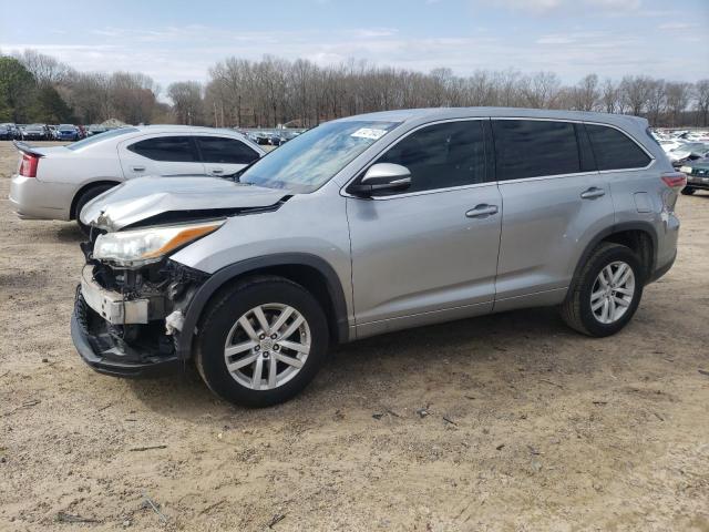 TOYOTA HIGHLANDER 2015 with VIN 5TDZKRFH6FS081529 - Photo from auction
