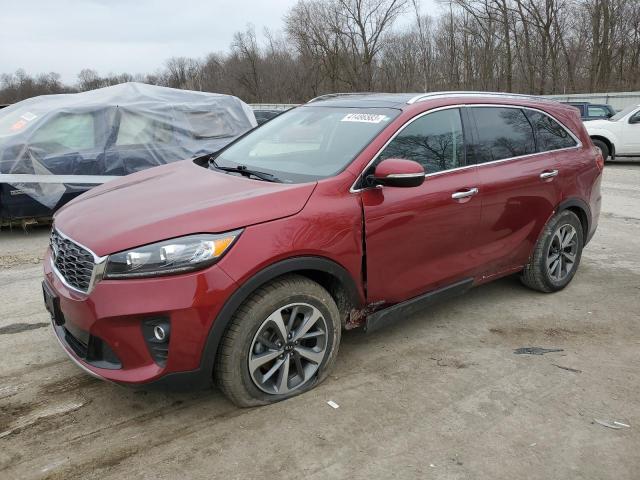 KIA SORENTO EX 2019 with VIN 5XYPHDA59KG465883 - Photo from auction
