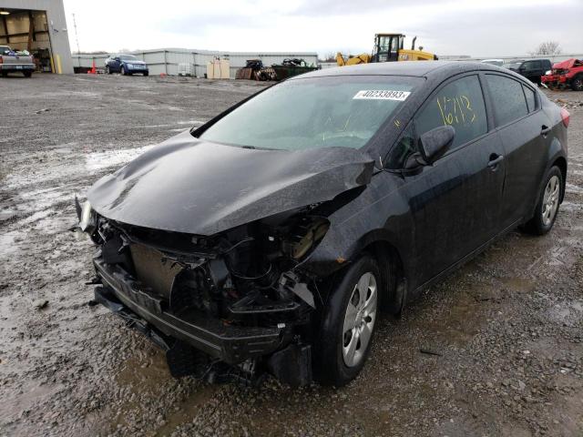 KIA FORTE LX 2014 with VIN KNAFK4A68E5092027 - Photo from auction