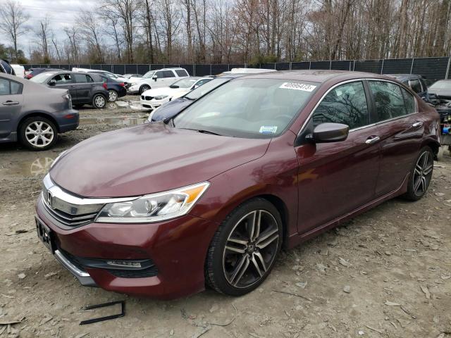 HONDA ACCORD SPO 2016 with VIN 1HGCR2F55GA080256 - Photo from auction