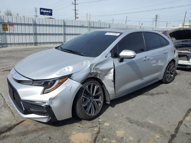 TOYOTA COROLLA SE 2022 with VIN JTDP4MCE8N3513259 - Photo from auction