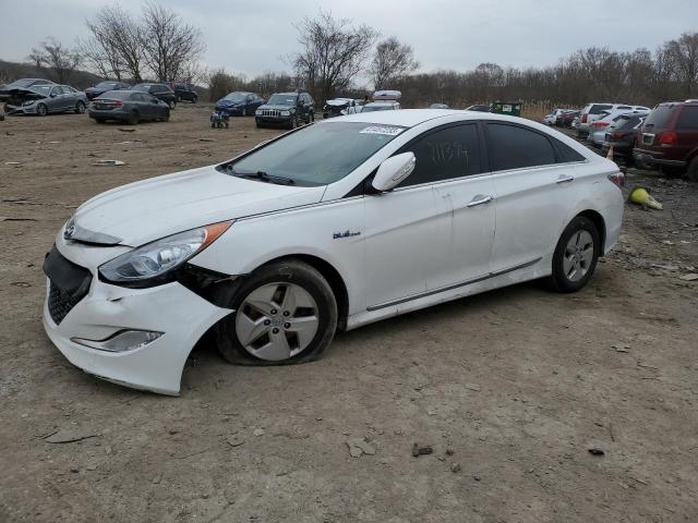 HYUNDAI SONATA HYB 2011 with VIN KMHEC4A42BA001133 - Photo from auction