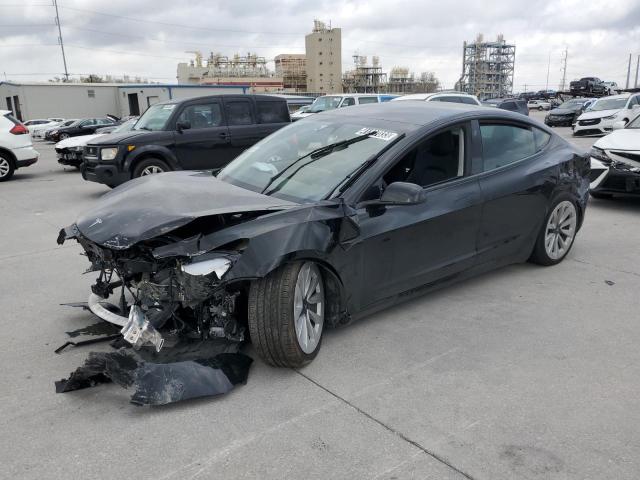 TESLA MODEL 3 2022 with VIN 5YJ3E1EAXNF372377 - Photo from auction
