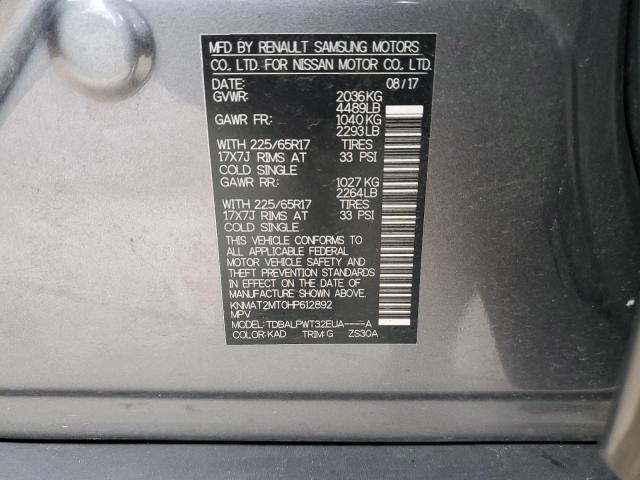 Photo 14 from auction – 2017 NISSAN ROGUE S with VIN KNMAT2MT0HP612892