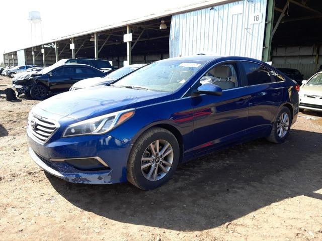 HYUNDAI SONATA SE 2016 with VIN 5NPE24AF2GH386170 - Photo from auction