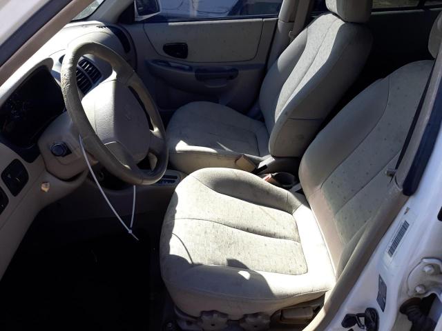Photo 7 from auction – 2003 HYUNDAI ACCENT GL with VIN KMHCG45C33U466873